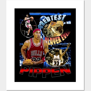 Scottie Pippen Bootleg Posters and Art